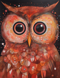 Thumbnail for Night Owl Diamond Painting Kit