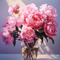 Thumbnail for Pink Peony In Sunlight