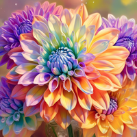 Thumbnail for Soft Colors Of A Dahlia