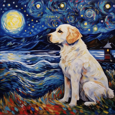 Starry Night Retriever