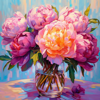 Thumbnail for Vibrant Bouquet Of Peonies