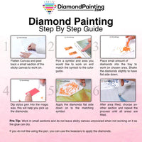 Thumbnail for Black Kitty On A Starry Night Diamond Painting Kit