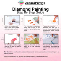Thumbnail for Beagle Puppy Starry Night Sky Diamond Painting Kit