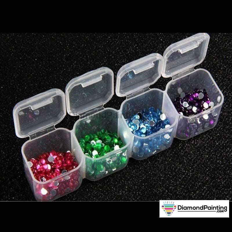 INFELING Diamond Painting Storage Containers 2 Pack 28 Slots