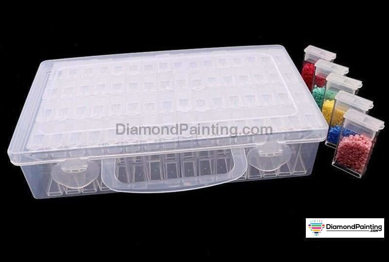 64 Pack Tic Tac Style Diamond Painting Storage Box Free Diamond Painting 