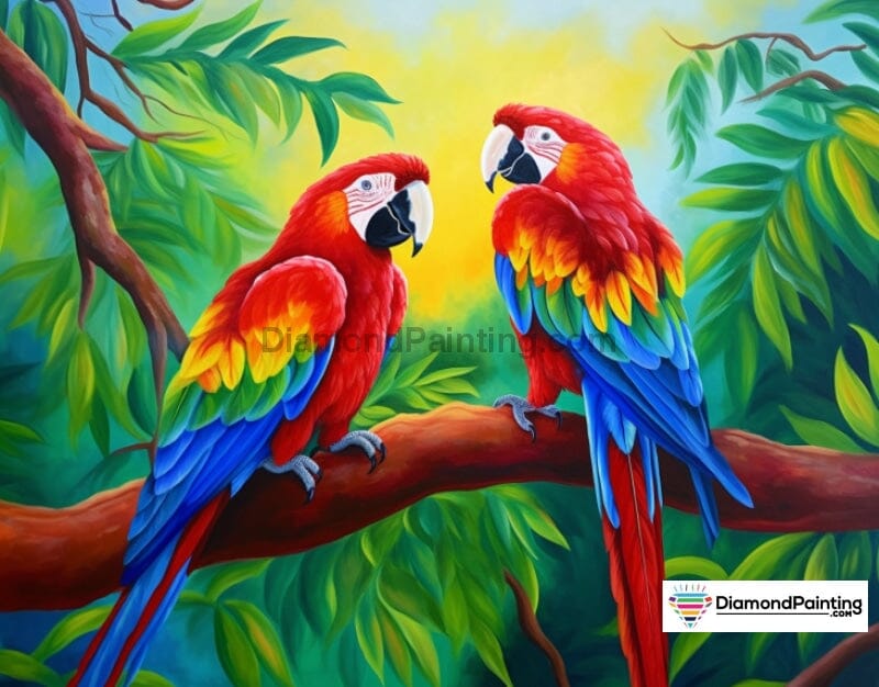 Birds of a Feather Free Diamond Painting 