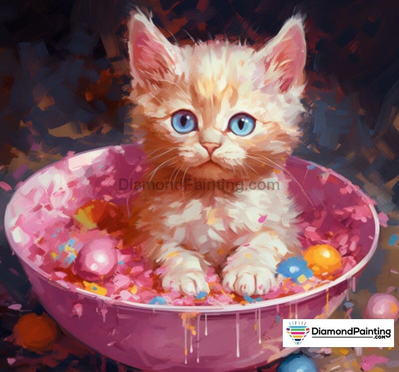 Cake Kitty Party Free Diamond Painting 