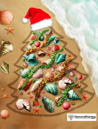 Thumbnail for Christmas at the Beach Free Diamond Painting 
