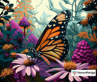 Thumbnail for Colorful Monarch Butterfly Free Diamond Painting 