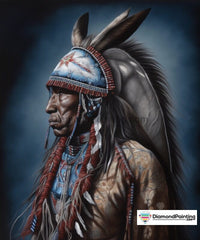 Thumbnail for Crazy Horse Spirit Free Diamond Painting 
