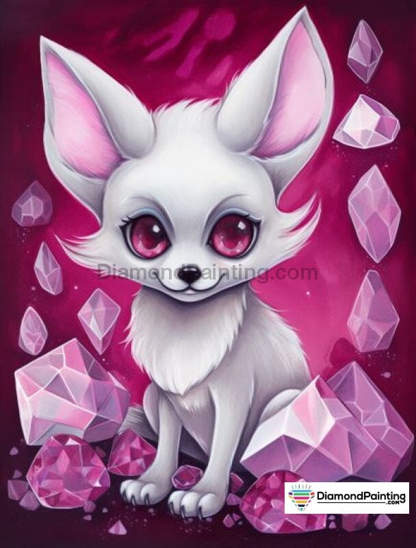 Crystal Kitty Free Diamond Painting 