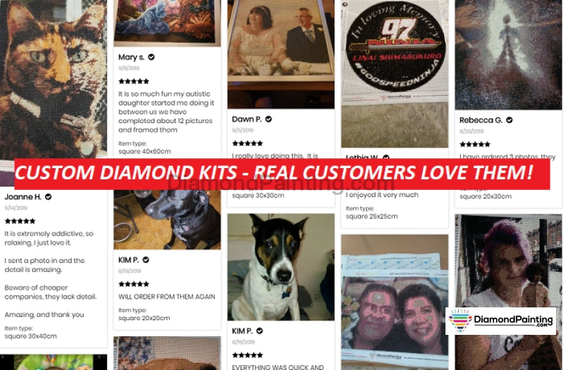 Custom DIY Diamond Photo Kit – DIY Diamond Painting