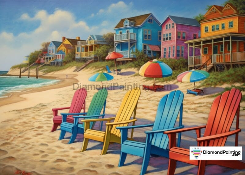 Day At The Beach Diamond Painting 