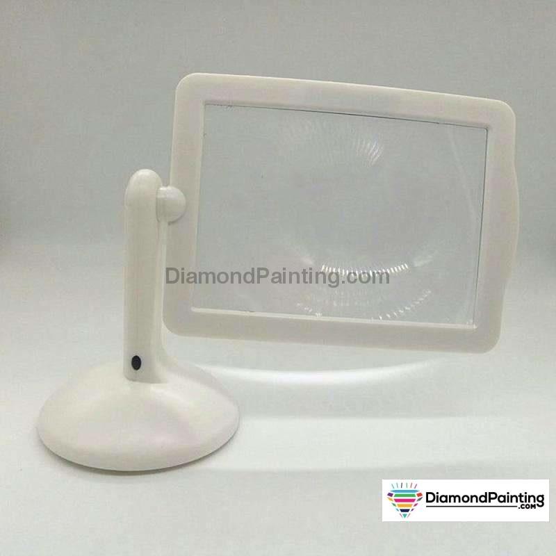 Desktop Diamond Painting LED Magnifying Glass Free Diamond Painting 