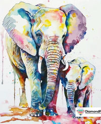 Thumbnail for Elephant Adventure Diamond Painting Kit For Adults Diamond Painting 