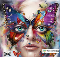 Thumbnail for Face Of The Butterfly Diamond Painting 
