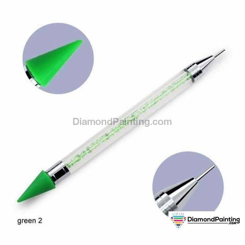 FREE Dual Sided Premium Ultra Diamond Painting Pens Free Diamond Painting green 2 