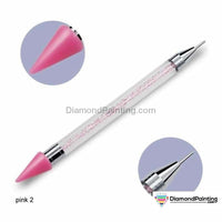 Thumbnail for FREE Dual Sided Premium Ultra Diamond Painting Pens Free Diamond Painting pink 2 
