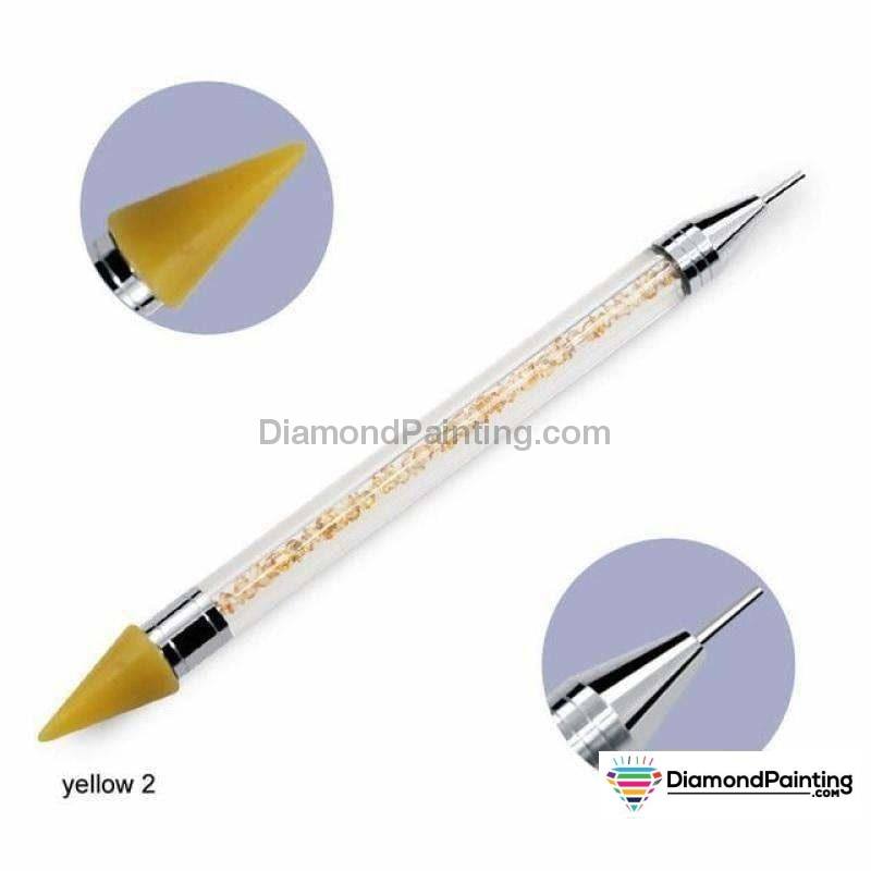 FREE Dual Sided Premium Ultra Diamond Painting Pens Free Diamond Painting yellow 2 
