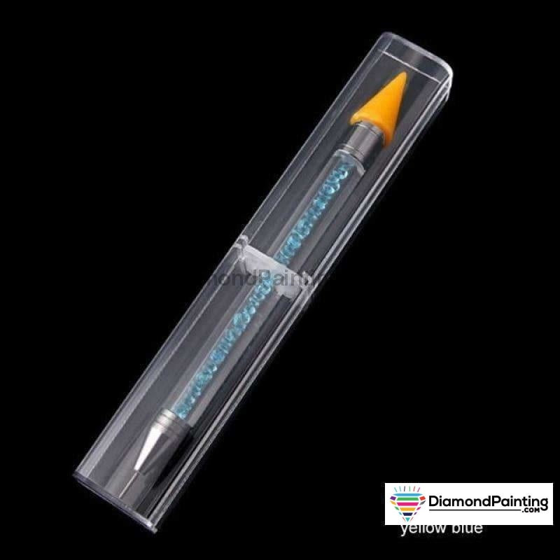 FREE Dual Sided Premium Ultra Diamond Painting Pens Free Diamond Painting yellow blue 