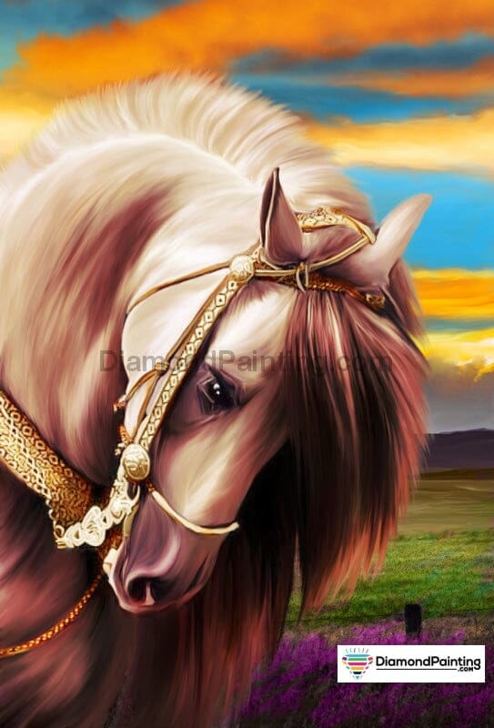 Horse Love Free Diamond Painting 