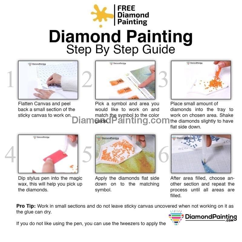 Horse of Fire Diamond Painting Kit Free Diamond Painting 