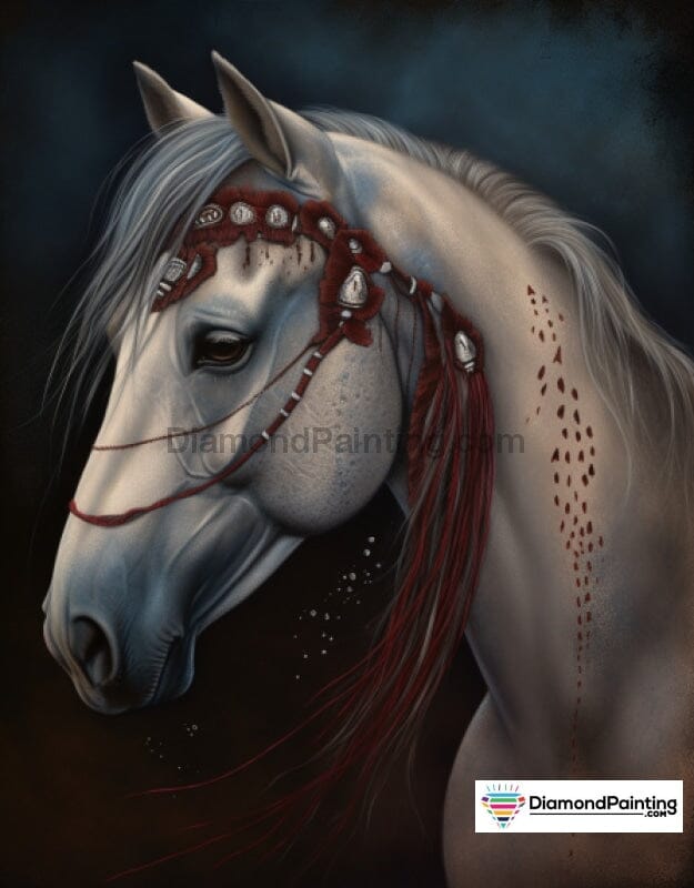 Horse of The Plains Free Diamond Painting 