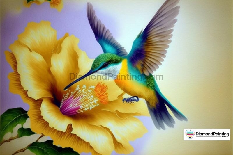 Hummingbird in Spring Diamond Painting 