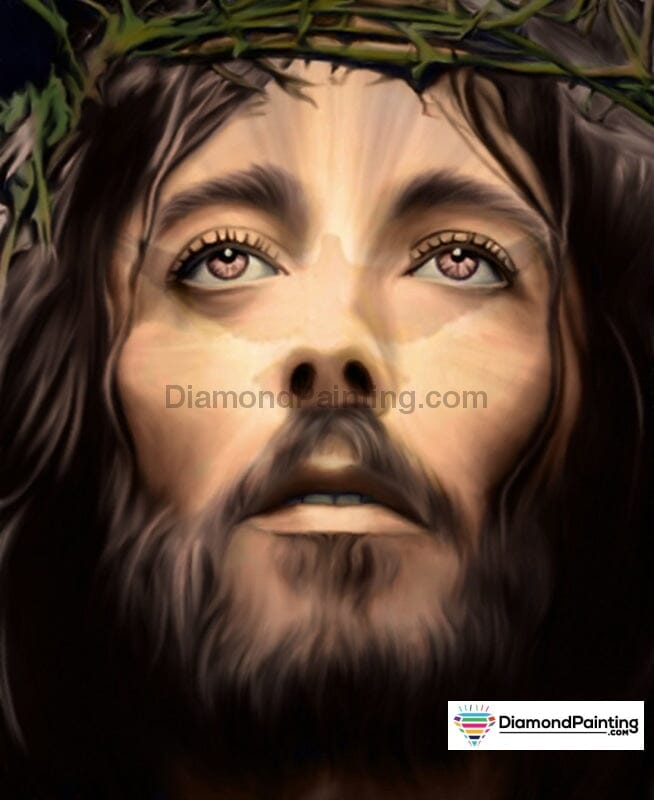 Jesus Portrait Free Diamond Painting 