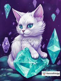 Thumbnail for Kitty Diamonds Free Diamond Painting 