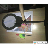 Thumbnail for LED Light with 4x/6x Magnifier for Diamond Painting Free Diamond Painting 