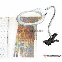 Thumbnail for LED Light with 4x/6x Magnifier for Diamond Painting Free Diamond Painting 