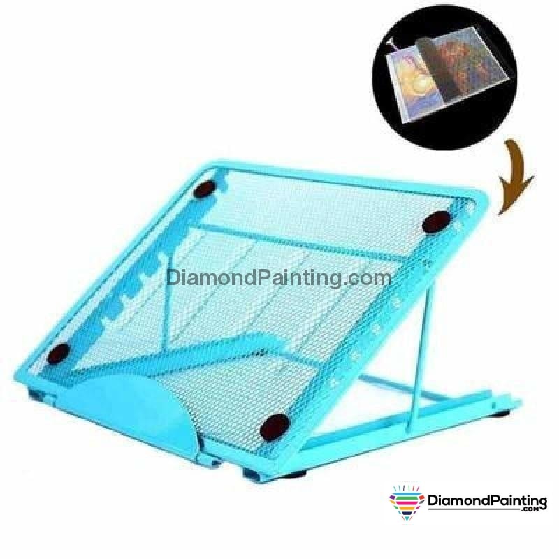 Light Pad Tablet Holder For Diamond Painting Free Diamond Painting Blue 