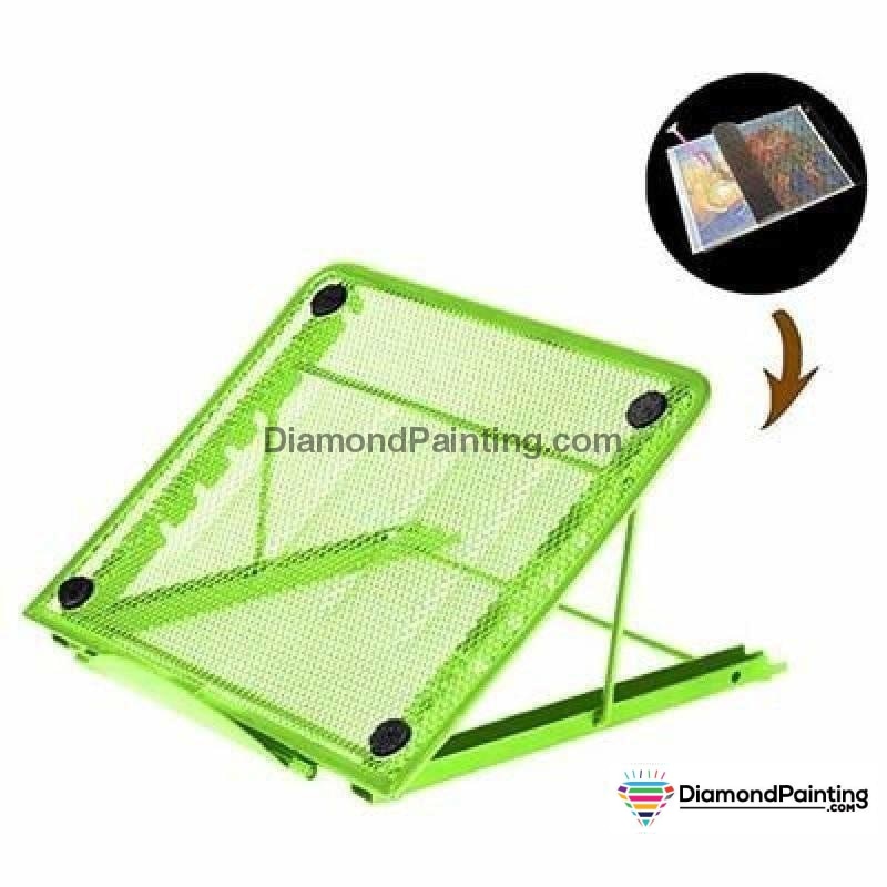 Light Pad Tablet Holder For Diamond Painting Free Diamond Painting Green 