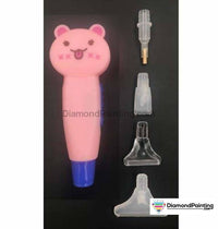 Thumbnail for Lighted Diamond Ultra Pen - 4 Different Heads Free Diamond Painting Pink Kitty 