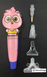 Thumbnail for Lighted Diamond Ultra Pen - 4 Different Heads Free Diamond Painting Pink Lady 