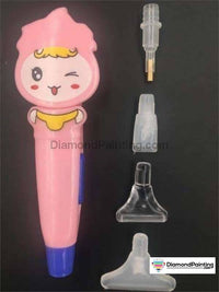 Thumbnail for Lighted Diamond Ultra Pen - 4 Different Heads Free Diamond Painting Pinky Winky 
