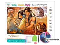Thumbnail for Native Lands Diamond Painting Kit Free Diamond Painting 