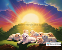 Thumbnail for Puppy Celebration Free Diamond Painting 