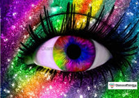 Thumbnail for Rainbow Eye Free Diamond Painting 