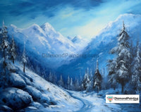 Thumbnail for Snow Stream Diamond Painting 