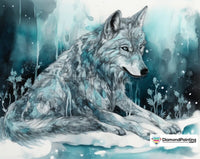 Thumbnail for Snow Wolf Free Diamond Painting 