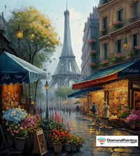 Thumbnail for Streets of Paris Diamond Painting Kit Free Diamond Painting 