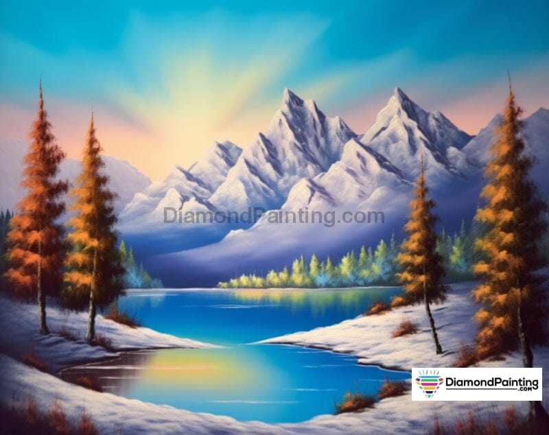 Sunrise Mountain Diamond Painting 