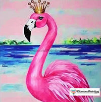 Thumbnail for The Princess Flamingo Free Diamond Painting 