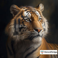 Thumbnail for Tiger Diamond Painting Kit Free Diamond Painting 