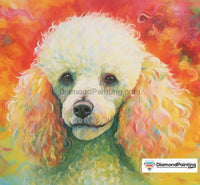 Thumbnail for Watercolor Poodle Free Diamond Painting 