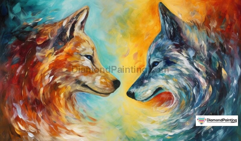 Wolf Fantasies Free Diamond Painting 