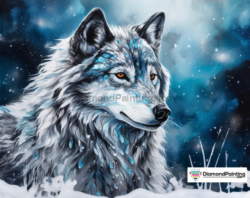 Wolf Seeking Free Diamond Painting 