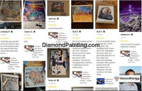 Thumbnail for Wolves in the Moonlight Diamond Painting Kit For Adults Diamond Painting 